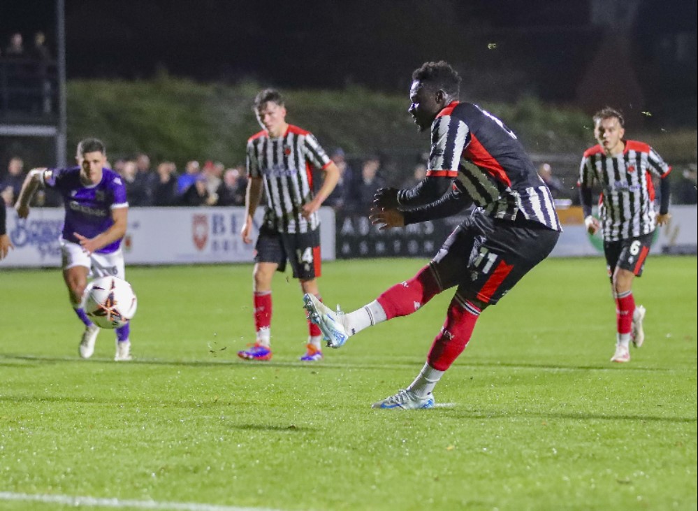 Our MOTM this evening, chosen by <a href="/MDCAutosChorley/">MDC Autos</a> went to Momodou Touray.

Thoroughly deserved, Mo! 👏🏻 

📸 <a href="/dia_images/">David Airey</a>