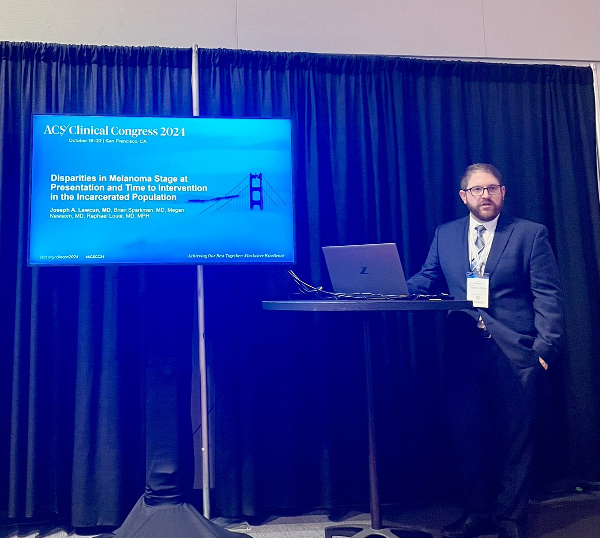 Kandace McGuire (@kpmcguiremd) on Twitter photo Great presentation by Dr. Joseph Lewcun on disparities in melanoma outcomes for incarcerated individuals at #ACSCC2024 <a href="/VCU_Surgery/">VCU Surgery</a> <a href="/VCUMassey/">VCU Massey Comprehensive Cancer Center</a> Great presentation by Dr. Joseph Lewcun on disparities in melanoma outcomes for incarcerated individuals at #ACSCC2024 <a href="/VCU_Surgery/">VCU Surgery</a> <a href="/VCUMassey/">VCU Massey Comprehensive Cancer Center</a>