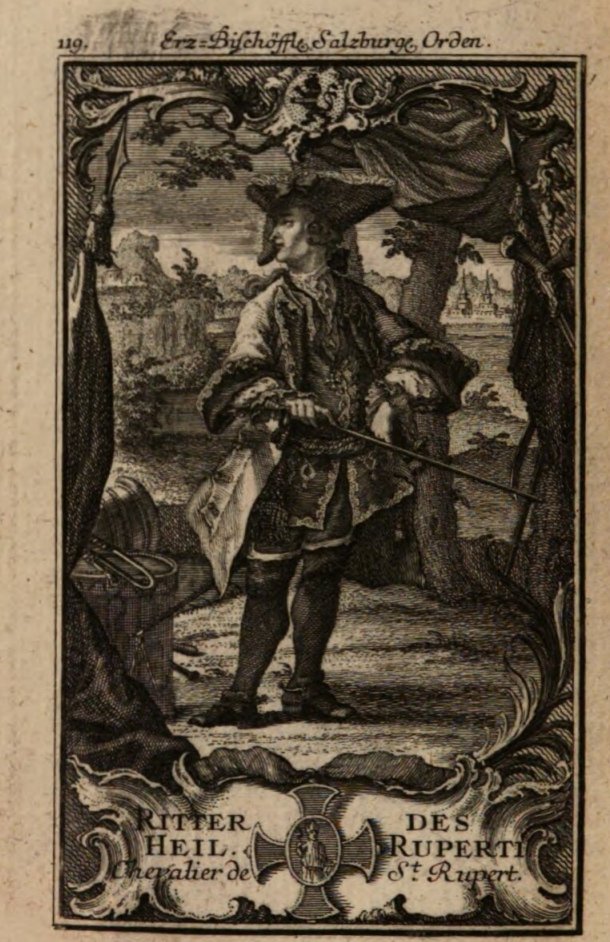 HREAssociation's tweet image. The Order of St. Rupert of Salzburg, Latin: Ordo equestris in honorem Sancti Ruperti Ecclesiae Salisburgensis, also Order of St. Ruperti or Order of St. Rupert, a Knightly Order for the training of Salzburg rural nobility to become officers. The order placed itself under the…