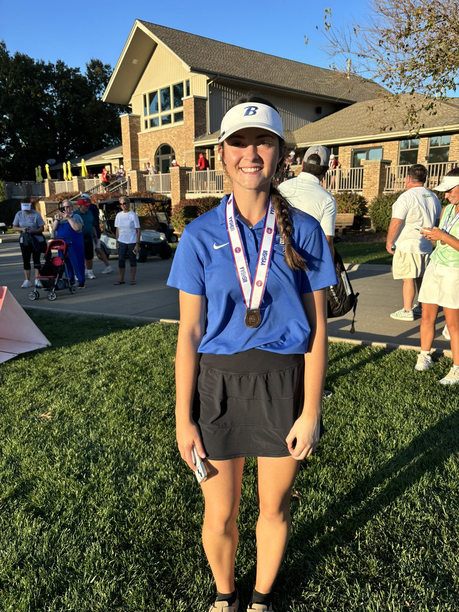 All-state! Karagyn tied for 11th today, big time honor. Proud of you <a href="/CooperKaragyn/">Karagyn Cooper</a>