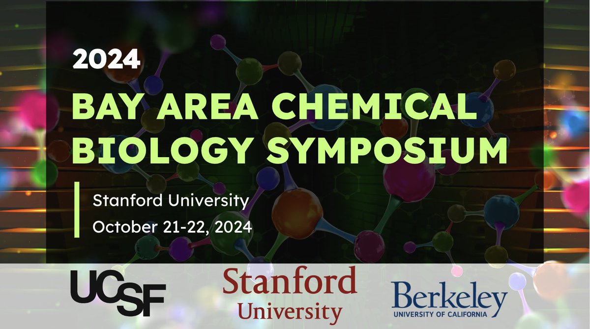 Sarafan ChEM-H (@stanford_chemh) on Twitter photo The two-day <a href="/Stanford/">Stanford University</a>, <a href="/UCBerkeley/">UC Berkeley</a>, and <a href="/UCSF/">UC San Francisco</a> 2024 Bay Area Chemical Biology Symposium brought together leading chemical biologists, showcasing cutting-edge science and fostering meaningful connections. Thank you to our amazing speakers, organizers, sponsors & attendees! The two-day <a href="/Stanford/">Stanford University</a>, <a href="/UCBerkeley/">UC Berkeley</a>, and <a href="/UCSF/">UC San Francisco</a> 2024 Bay Area Chemical Biology Symposium brought together leading chemical biologists, showcasing cutting-edge science and fostering meaningful connections. Thank you to our amazing speakers, organizers, sponsors & attendees!