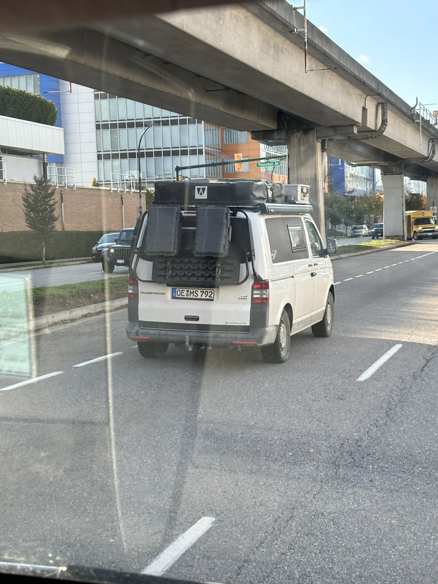 Seen driving around Vancouver today. 

But seems to just have EU license plate? 

I have only questions.
