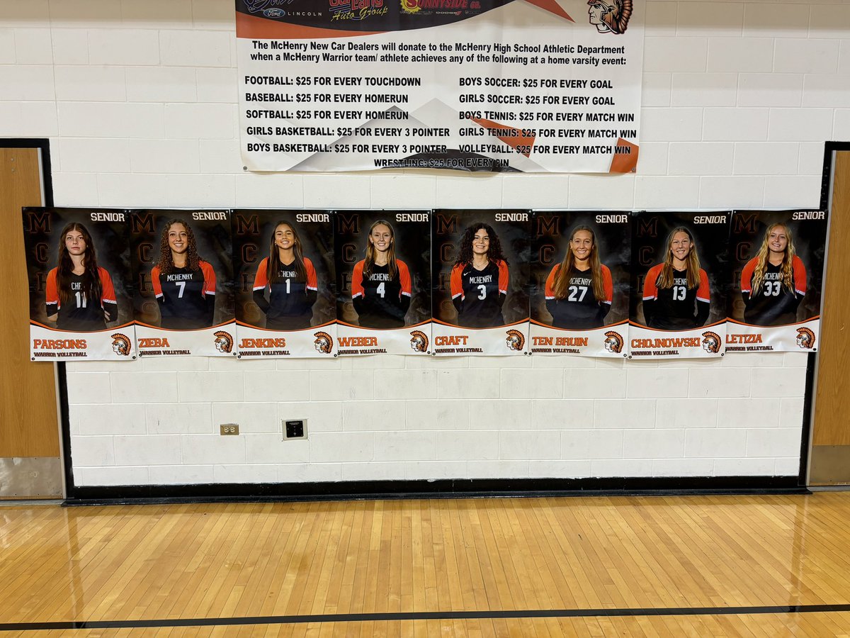 Volleyball Senior Night!

Congrats seniors on an outstanding career!

#MakeYourMark