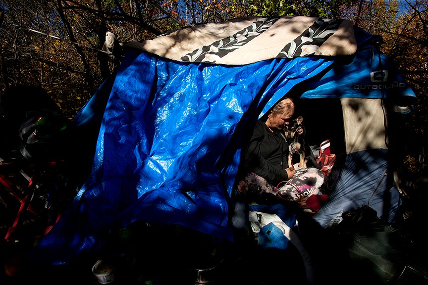 davidbloomphoto's tweet photo. "No matter how hard you try, you always leave something behind.” - How Edmonton is removing homeless encampments. https://t.co/mvXhboDr7Q #yeg https://t.co/2Zh9O3h2cz