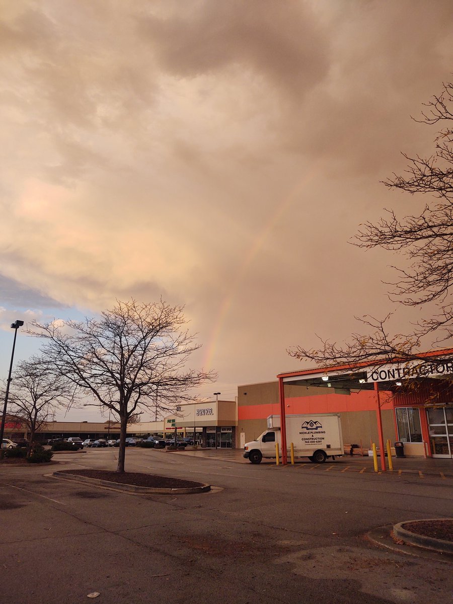 Finally some rain...and a rainbow 🌈