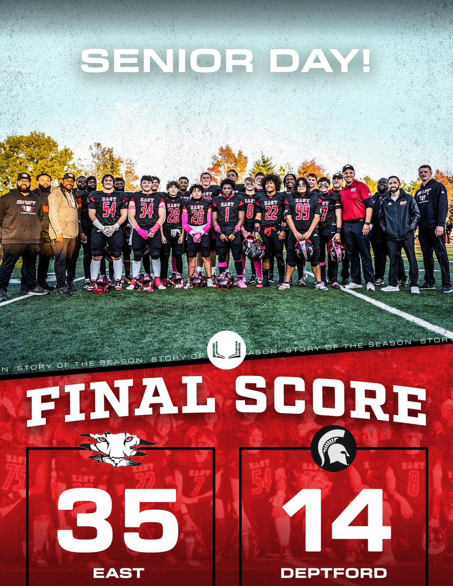 Players of the week vs Deptford 🚨🚨
The 7-0 Cougars travel to Bridgeton on Friday night (10/25) at 7:00pm in a game that will decide the conference ‼️

BE THERE. WEAR WHITE.
#HardWorkPaysOff #FACTS #3days⏳🔴⚪️⚫️