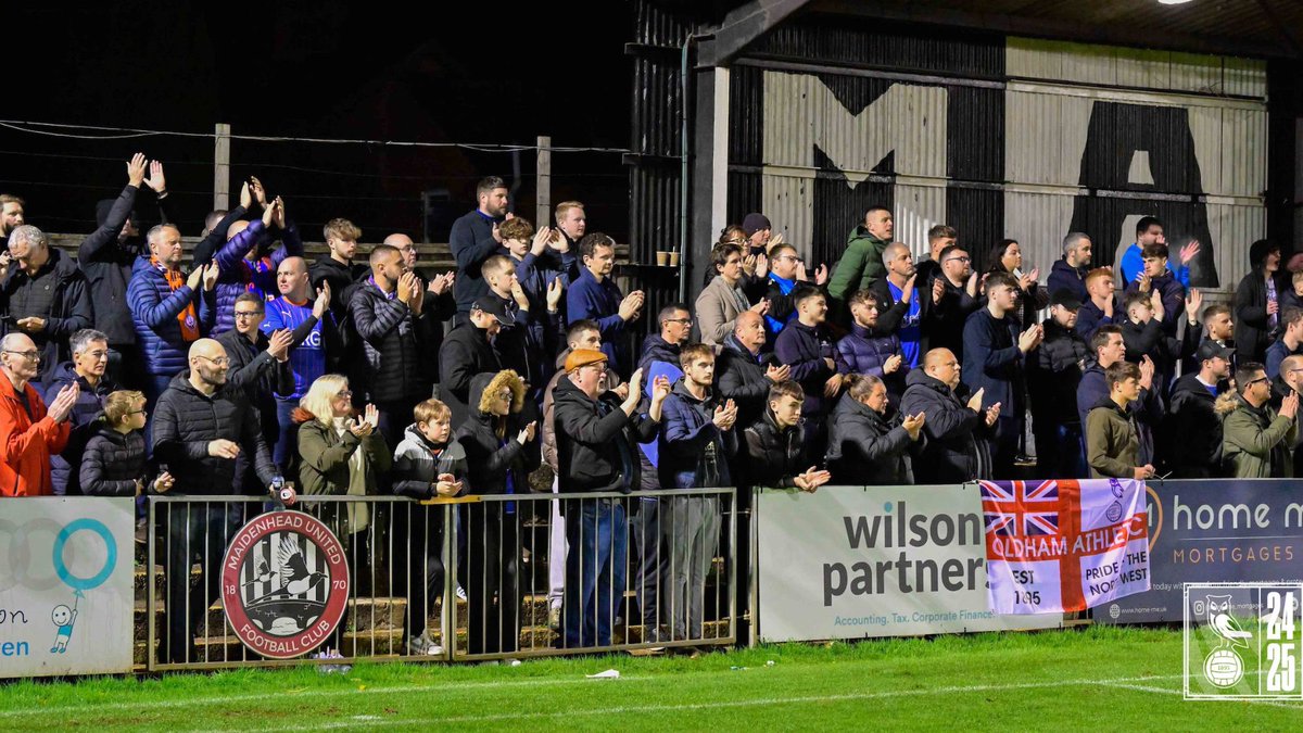 OfficialOAFC's tweet photo. 💙 Your support on the road. Thank you as always! #oafc https://t.co/PnprRC6jqh