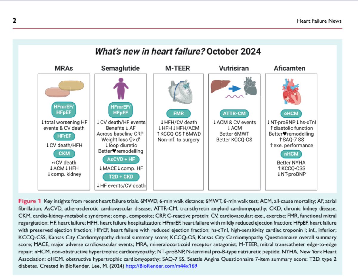 What's new in heart failure? October 2024

Highlights from the <a href="/escardio/">European Society of Cardiology</a>  meeting showcase several groundbreaking advancements in #HF research
<a href="/ESC_Journals/">European Society of Cardiology Journals</a> <a href="/AlbertoAimo90/">Alberto Aimo</a> 

👇🏻📝
onlinelibrary.wiley.com/doi/10.1002/ej… 

#EJHF <a href="/HanCardiomd/">Henry Han</a> <a href="/GiuseppeGalati_/">Giuseppe Galati</a> <a href="/AmrAbdin10/">Amr Abdin</a>