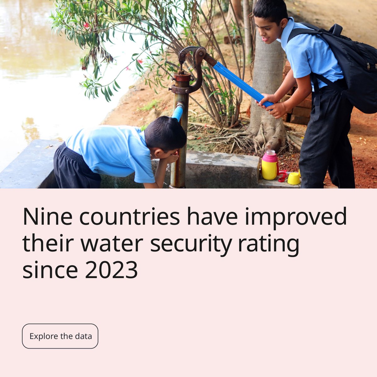 How water secure is your country? And how much progress has your country made in adopting water security solutions? Learn how we can accelerate progress to a water-secure society in our report Thirst for Change.

#Thirstforchange #WaterSecurity

bsigroup.com/en-US/insights…