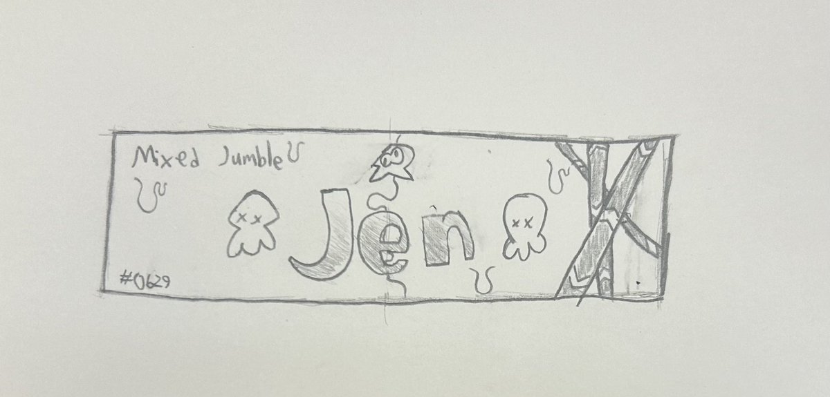 JenAnimates's tweet image. #splatober2024
Woah early doodle that’s crazy. 
Day 22: custom splashtag