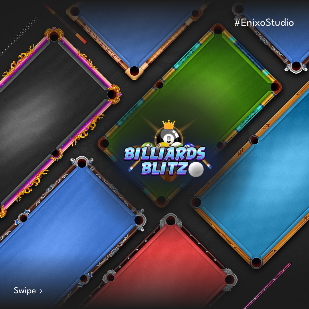 enixostudio's tweet photo. ๐ฑ Ready to rule the pool table? Dive into Billiard Blitz, the best 8-ball pool game from Enixo Studio! ๐๐ฅ Show off your skills on our awesome tables with powerful cues!
Looking for 8-ball pool game development? Contact us today!
#BilliardBlitz #8BallPool #PoolPro https://t.co/nkIbWYoDyt