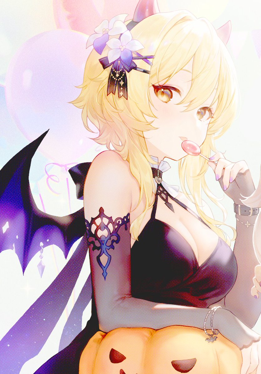 "𝓣𝓻𝓲𝓬𝓴 or 𝓽𝓻𝓮𝓪𝓽?"

// cr: Nyam 에 의한 원신