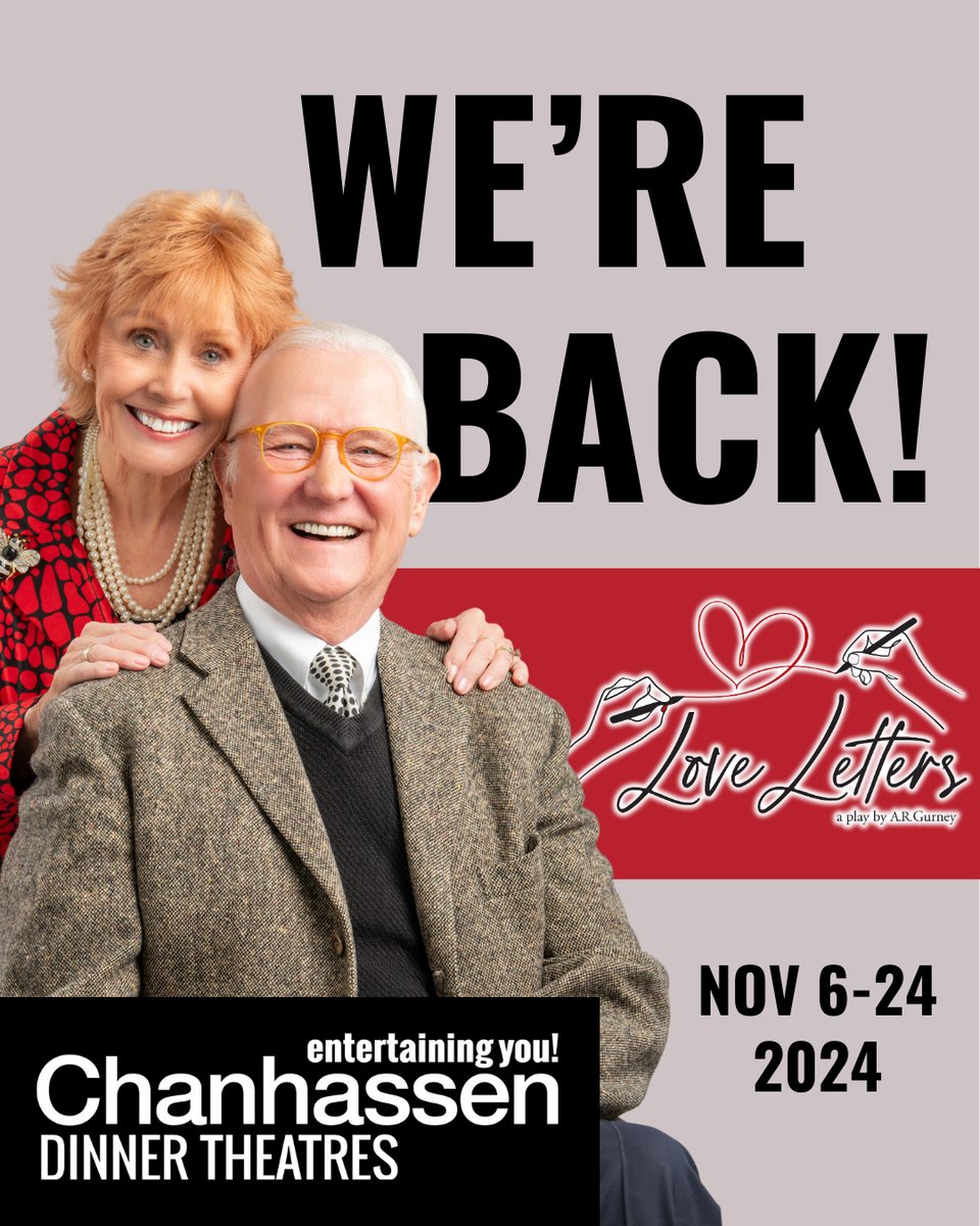 The poster says it all.  Fun in November and a chance to show off again.  Please come to the Chanhassen Dinner Theatres for a great evening and great food.  Love to see all of our friends there.  Nancy Nelson, my on stage love, says "Pleeeeeeze."