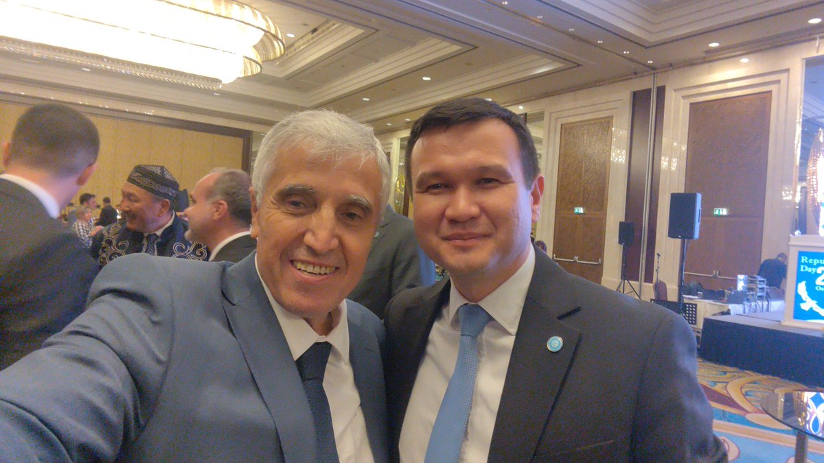profbagci's tweet photo. Bu akşam kardeş Kazakistan'ın Milli Gün resepsiyonuna katıldık. https://t.co/G0lDRtt2lC