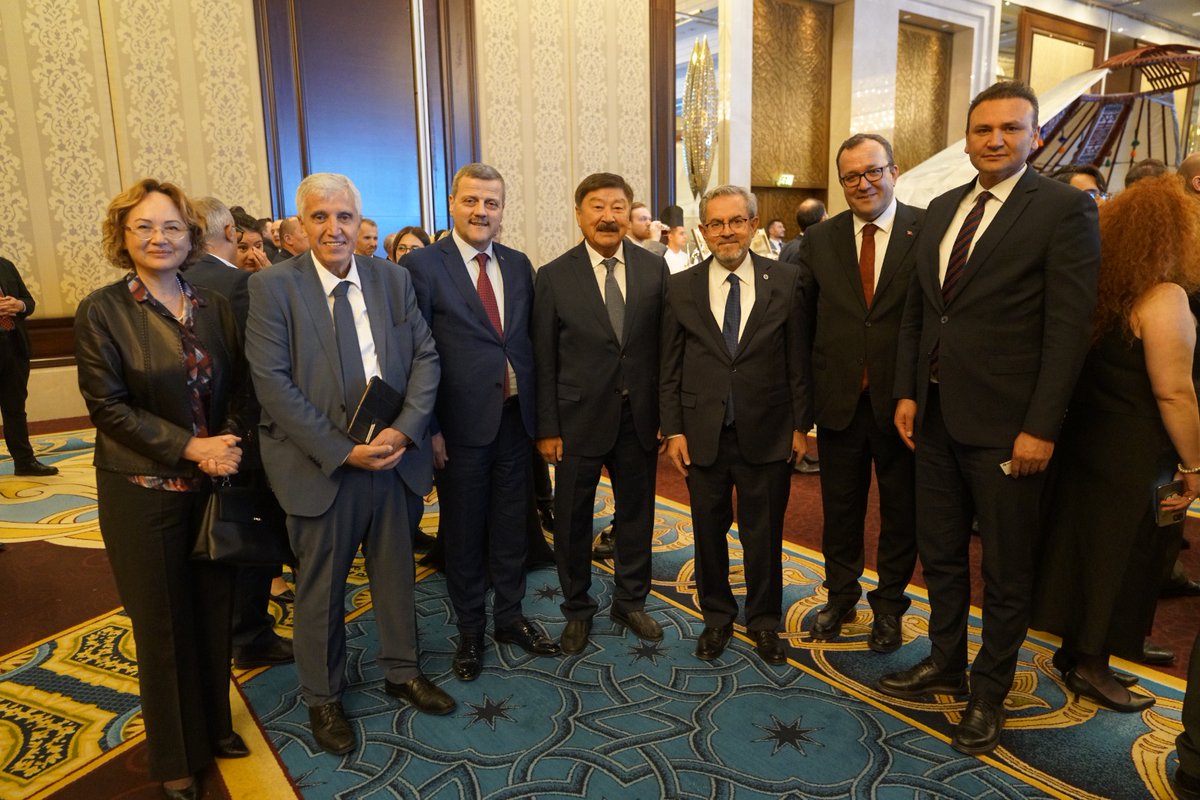 profbagci's tweet photo. Bu akşam kardeş Kazakistan'ın Milli Gün resepsiyonuna katıldık. https://t.co/G0lDRtt2lC