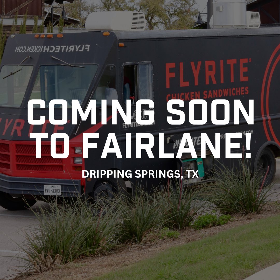 We’re on the move, y’all. Enjoy Flyrite on the fly at our new location!

📍FairLane Coffee and Cocktails, Dripping Springs

Coming soon. Stay tuned for details.