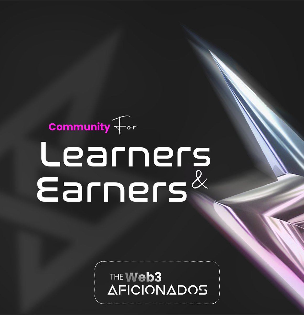 Telegram Tap-earn projects like Notcoin onboarded millions of people into the Crypto space

Guess what? Many of them are newbies who don't understand the concepts of Crypto

But wait!, You can get to know more about Crypto with The Web3 Aficionados⚡