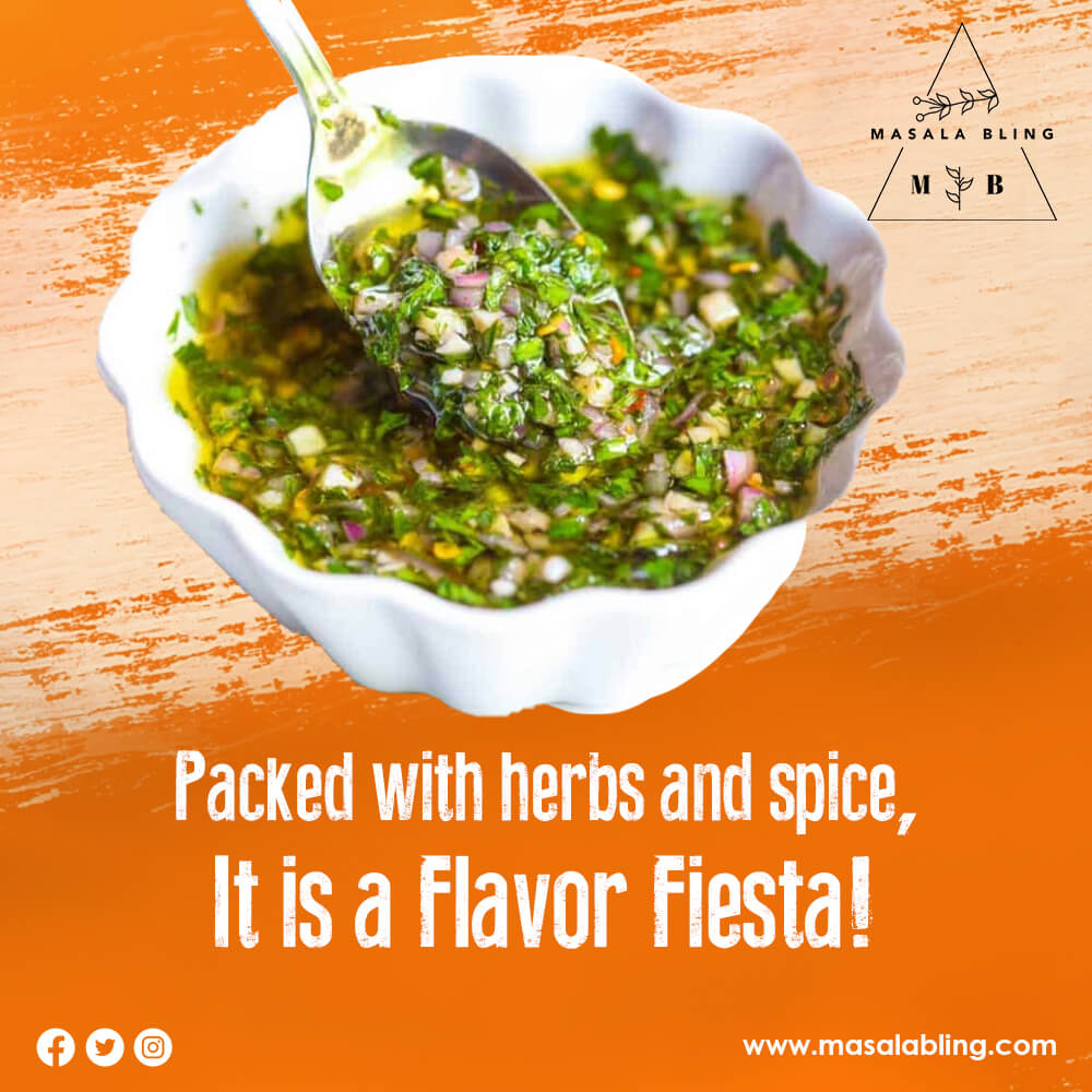 masalabling's tweet photo. Chimichurri originated in Argentina, bringing vibrant flavors to grilled meats!
This zesty herb sauce, made with parsley, garlic, and olive oil, elevates any dish. Experience a taste of the Pampas and add some flair to your meals! https://t.co/Xh71puzKN8