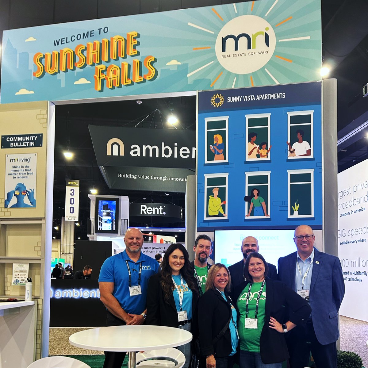 mrisoftware's tweet image. A round of applause for our amazing team at #OPTECH2024! Stop by our booth (#307) today and grab a client gift, and let&apos;s chat about Sunshine Falls and how MRI is here to enhance your consumer experience... while making your job less stressful. 
 
#NMHC #MRILiving #proptech