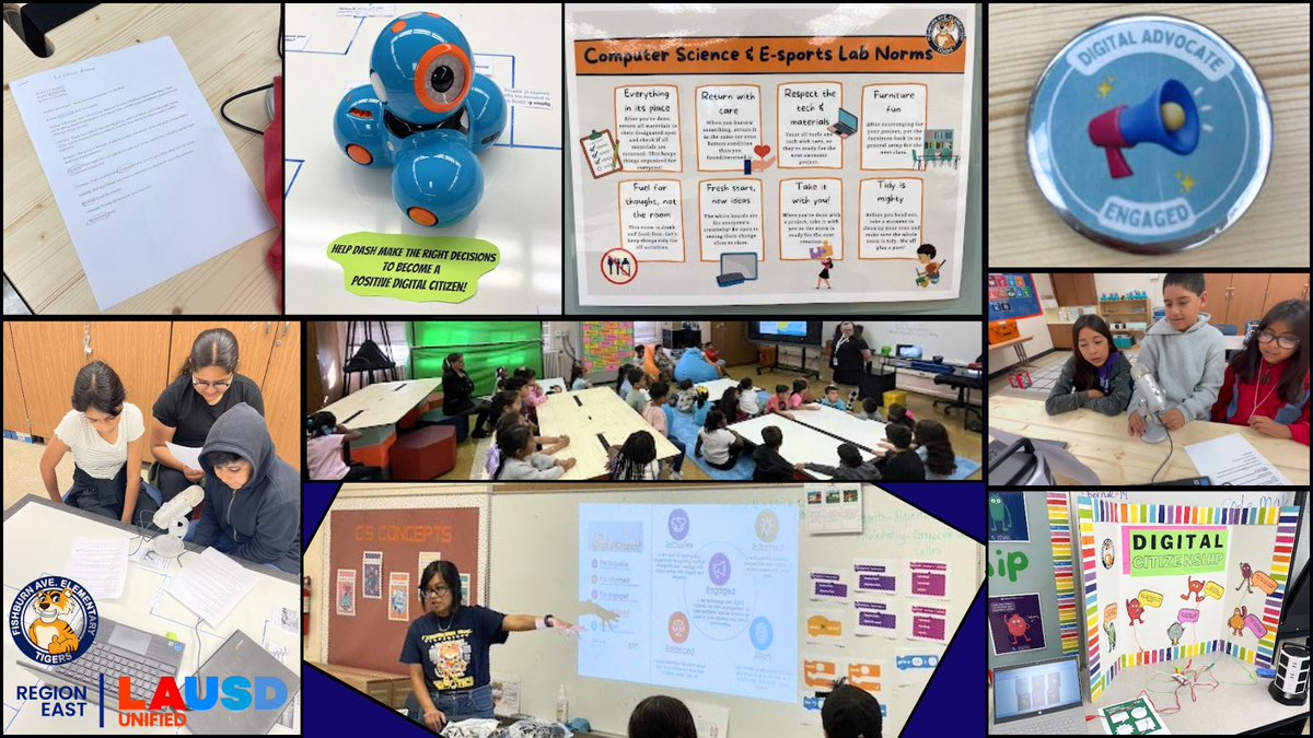 Instructional Technology Initiative (@iti_lausd) on Twitter photo Learn more about digital citizenship from the students at <a href="/LASchoolsEast/">LAUSD Region East</a>'s <a href="/FishburnAvenue/">Fishburn Avenue</a>! The school celebrated Digital Citizenship Week with a spirit week and created breaking news DigCit videos with <a href="/canva/">Canva</a>.
#DigCitLA #TeachDigCitInLAUSD #BeyondLimits Learn more about digital citizenship from the students at <a href="/LASchoolsEast/">LAUSD Region East</a>'s <a href="/FishburnAvenue/">Fishburn Avenue</a>! The school celebrated Digital Citizenship Week with a spirit week and created breaking news DigCit videos with <a href="/canva/">Canva</a>.
#DigCitLA #TeachDigCitInLAUSD #BeyondLimits
