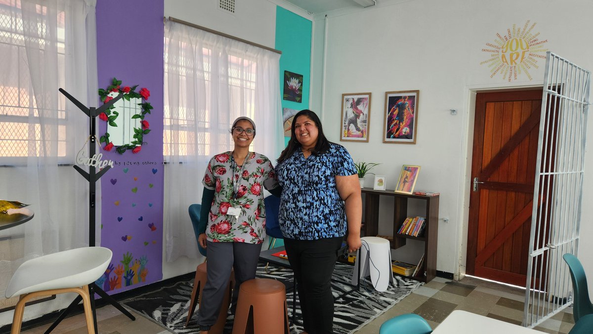 SU Public Health (@fp_publichealth) on Twitter photo Today, the @INSPIRECOLLAB team and Prof. <a href="/Research_Ambit/">Lynn Hendricks</a> unveiled the transformed adolescent-friendly waiting room at Bishop Lavis Clinic, which the <a href="/SpringerNature/">Springer Nature</a> Inclusive Health Award and <a href="/TakedaPharma/">Takeda</a> supported.
See the before & after pics here. Today, the @INSPIRECOLLAB team and Prof. <a href="/Research_Ambit/">Lynn Hendricks</a> unveiled the transformed adolescent-friendly waiting room at Bishop Lavis Clinic, which the <a href="/SpringerNature/">Springer Nature</a> Inclusive Health Award and <a href="/TakedaPharma/">Takeda</a> supported.
See the before & after pics here.