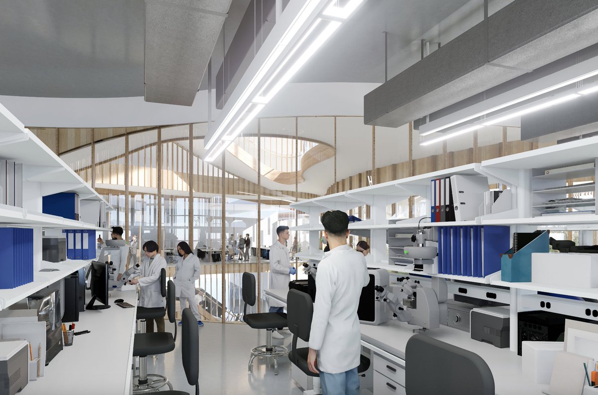 GovKathyHochul's tweet photo. New York State is making the nation’s largest-ever investment in a dedicated cell &amp; gene therapy hub!

These therapies can turn life around for those suffering from cancer &amp; rare diseases.

BioGenesis Park won't just bring thousands of jobs to Long Island – it will save lives. https://t.co/H1lMvtqM3A