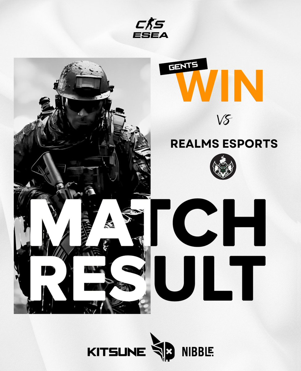 Another W in the bag for the gents as we take down <a href="/realms_esports/">Realms</a>  13-0!
GGWP to everyone
#kitza | #MakeItMore 🍊