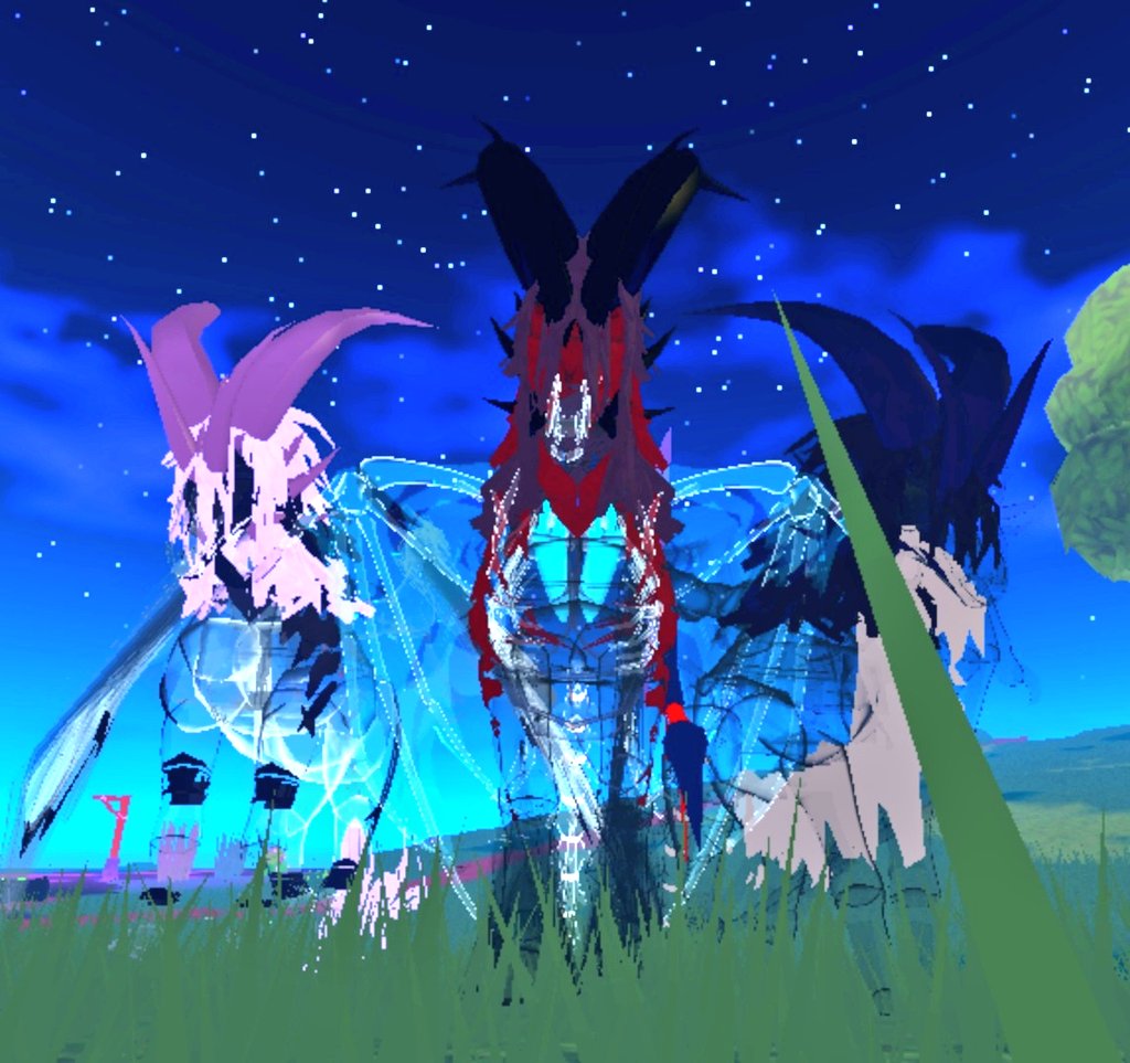 Yeeyee314's tweet image. Ma ghosty ghoulsteeds 🥰🤩 #horselife #robloxhorselife