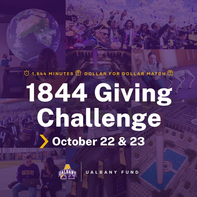 stephnsnyder's tweet photo. My gift is in! This year I'm supporting ESports and the Spirit &amp; Marching Bands at UAlbany. Join the 7th Annual 1844 Giving Challenge and give to what matters to you most (and get a Damien plushie w/a minimum $25 gift)!

https://t.co/dPiJ05RYEs https://t.co/b0VMbt97Ie