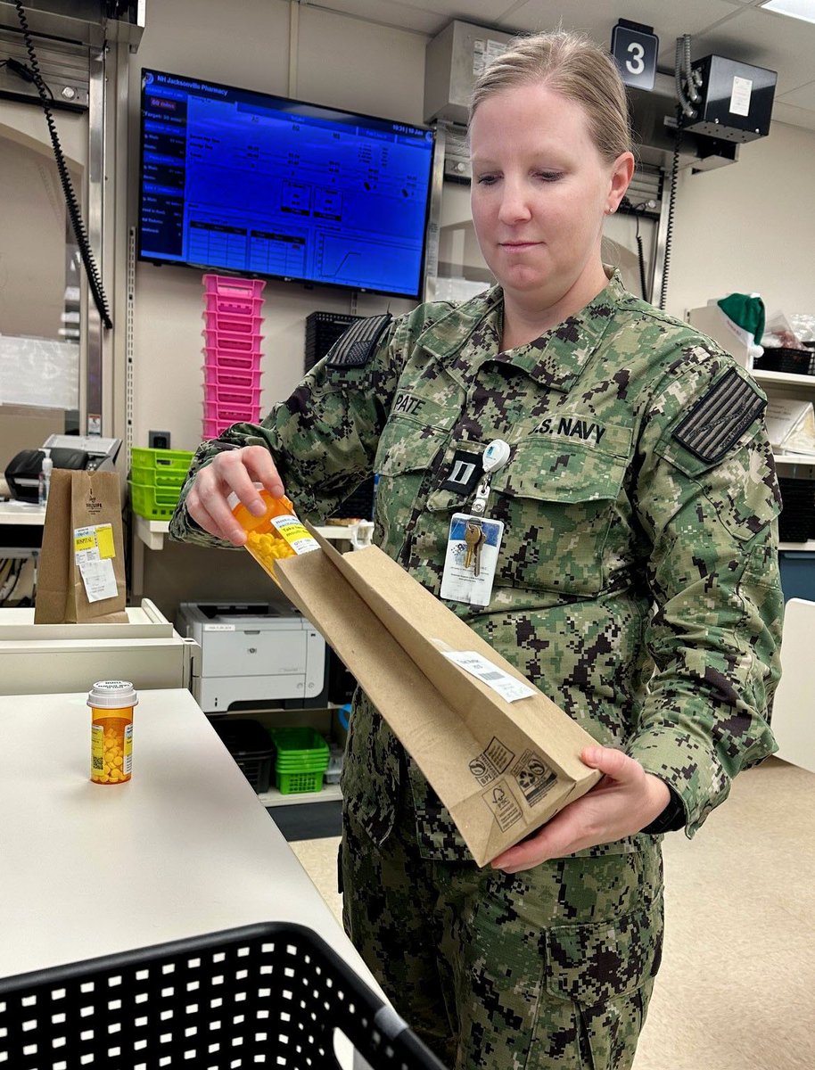 Shout out to all the pharmacists across the <a href="/MilitaryHealth/">Military Health System</a> for their dedication and commitment to improving health and building readiness for those we’re privileged to serve. 

Happy National Pharmacists Month! 

#DHAProud | <a href="/DoD_DHA/">Defense Health Agency</a> | @DeptofDefense