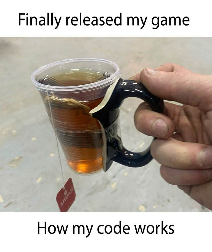 As long as it works.