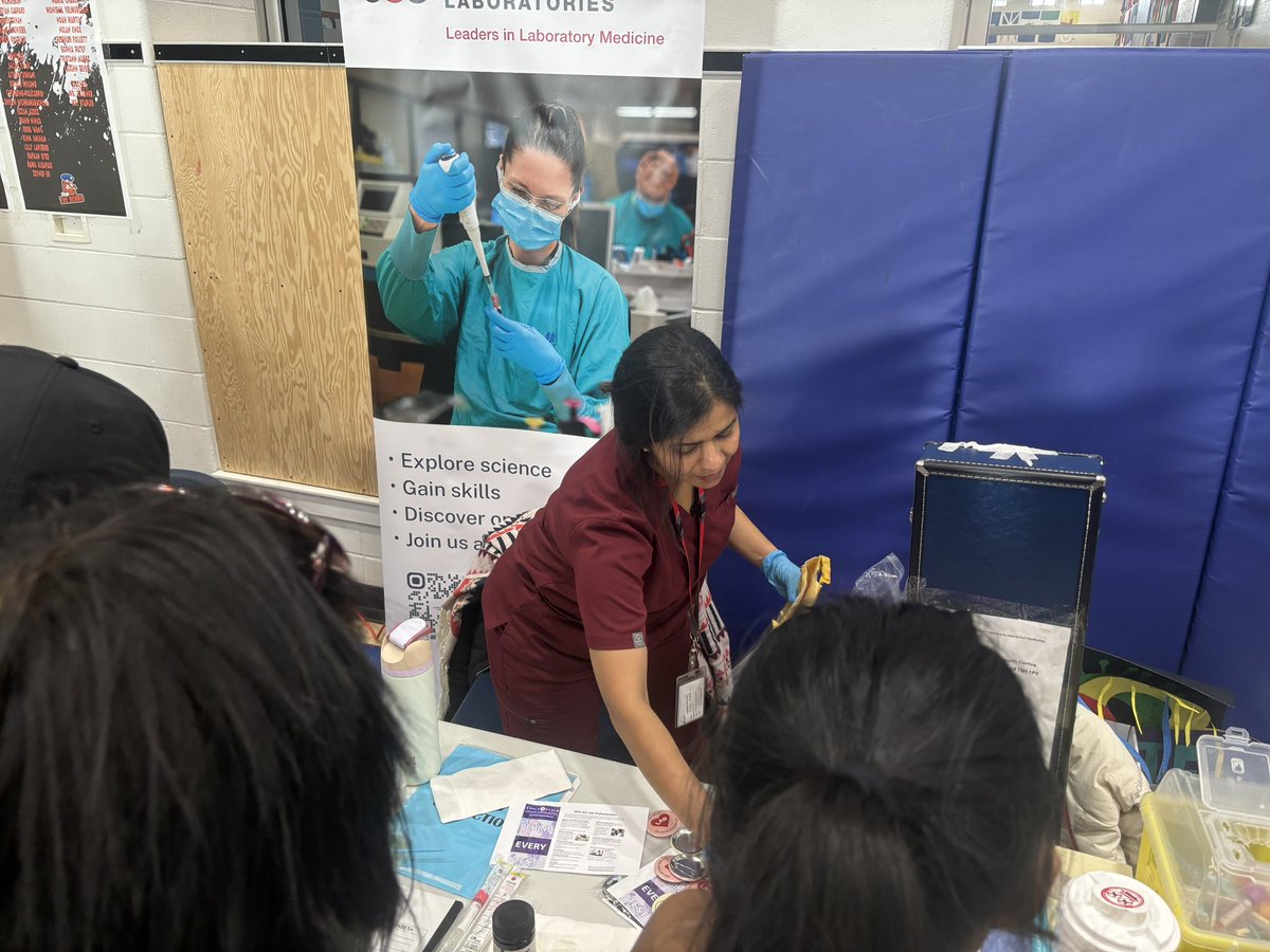 annaleeskinner's tweet image. It’s a completely full house @FMPSD career fair this hour.  Amazing to see so many organizations and students learning!! #ymm #rmwb @demetriosnAB
