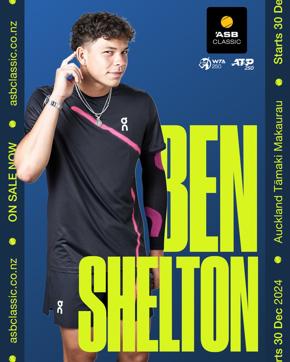 Hear that…? 👂

It’s the sound of a packed Centre Court because <a href="/benshelton/">Ben Shelton</a> is BACK FOR 2025 🫨🫀🇺🇸

#ASBClassic25