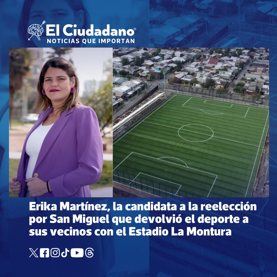 ¡El Deporte vuelve a San Miguel! El Estadio La Montura renueva la pasión y práctica deportiva y trae proyectos clave para la comuna que ya están en ejecución o terminados y otros que comenzarán sus obras en pocos meses.

Leer más ow.ly/5j8h50TR13w