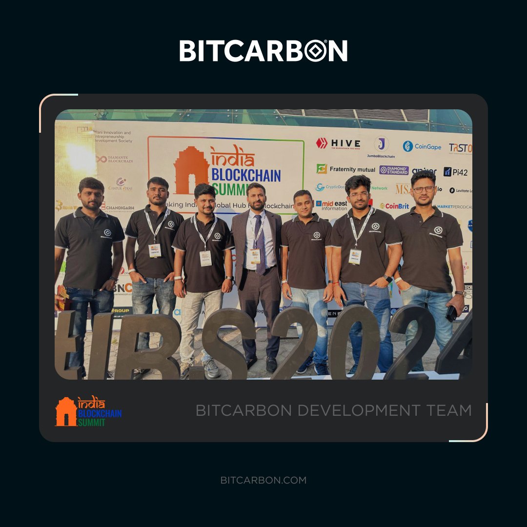 A huge thank you to everyone who stopped by the Bitcarbon booth at India Blockchain Summit 2024! 🙌

The event was an amazing experience, filled with insightful discussions and powerful networking opportunities.

We're excited about the future and the potential collaborations