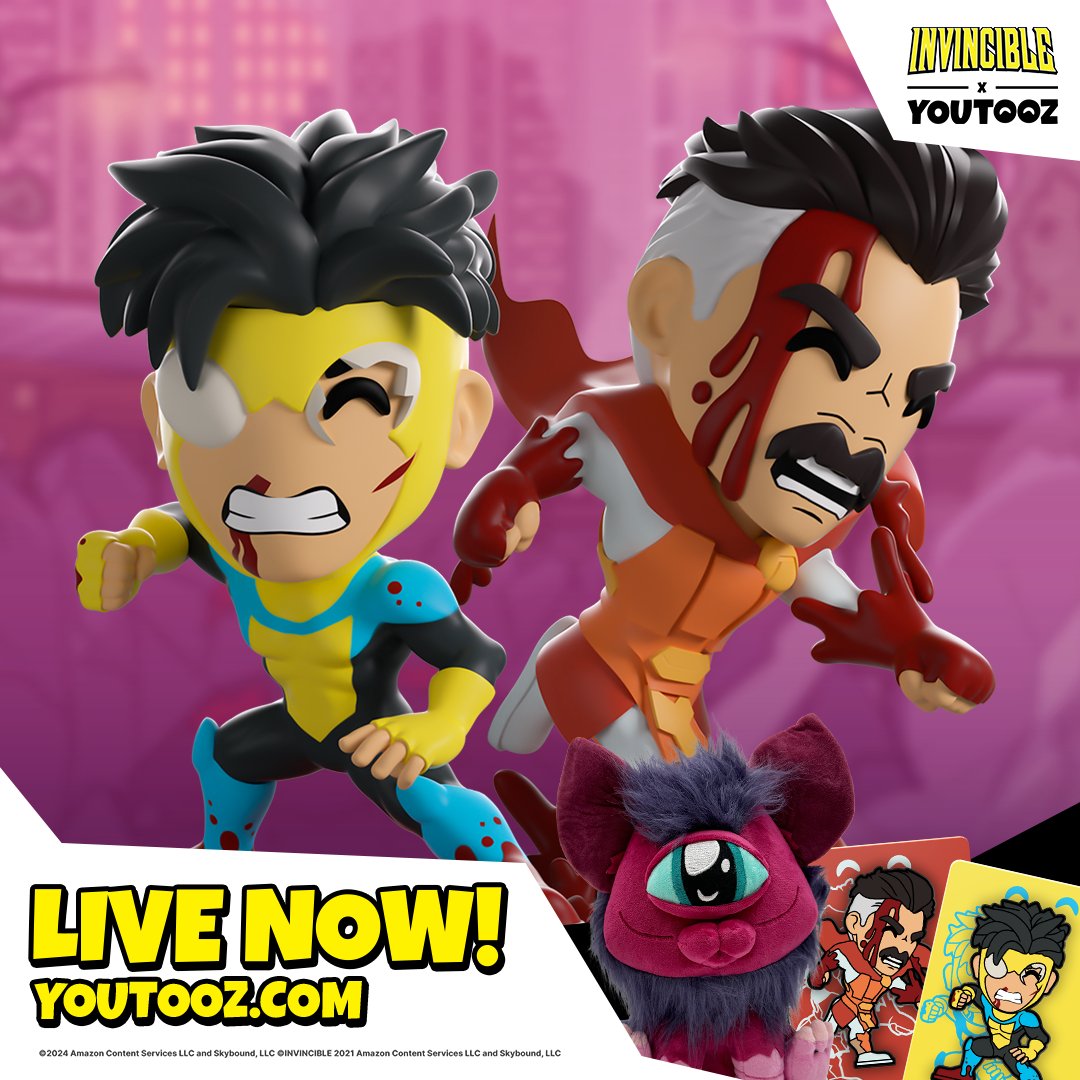 I got you! 

The ALL-NEW <a href="/InvincibleHQ/">INVINCIBLE</a> x @Youtooz collection is available now: youtooz.com/collections/in…