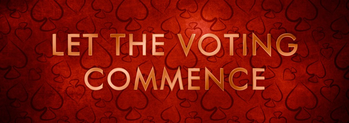 tof_studios's tweet photo. let the voting begin! 🎰

ballots for the 8th edition of the "Golden Awards" are now open until Wednesday, November 6th at 2:00PM ET. good luck, everyone! ♠️

https://t.co/6TWTWJn0TS https://t.co/eqT5vKs9aa