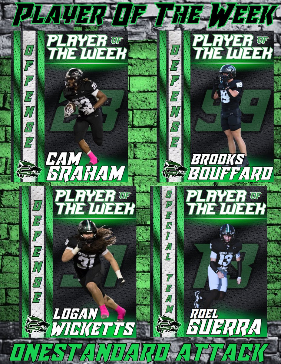 🚨Congratulations to our PLAYERS OF WEEK for their performances in last Fridays game against Glenn‼️🐺🚨

<a href="/CoachQCPProud/">Coach Q</a> <a href="/Roel_Guerra25/">Roel Wyatt Guerra</a> <a href="/BrooksKBouffard/">Brooks Bouffard</a> <a href="/wicketts55/">Logan Wicketts</a> 
#OneStandard | #ATTACK | #WIT
