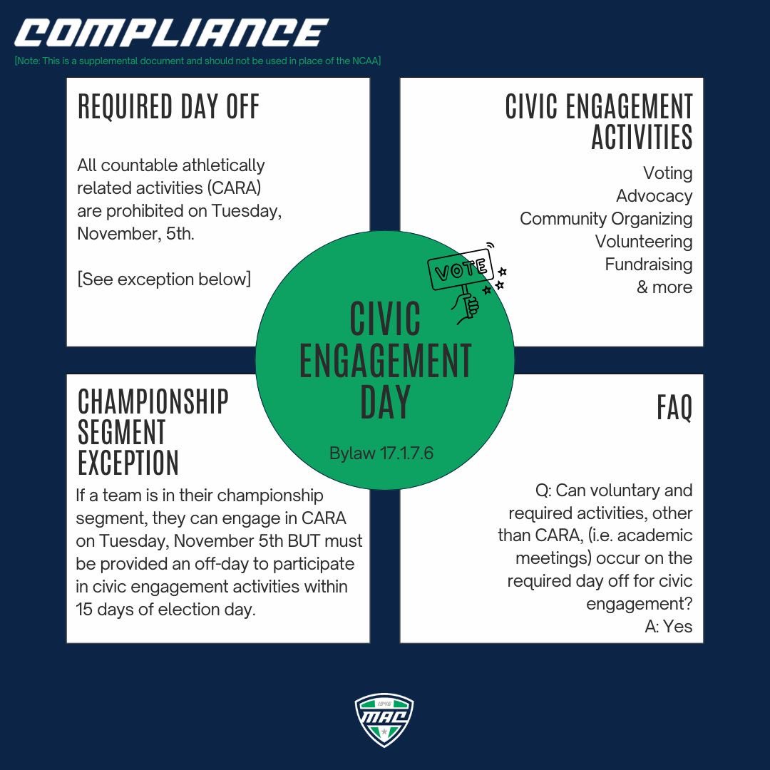 Civic Engagement Day Reminder❕