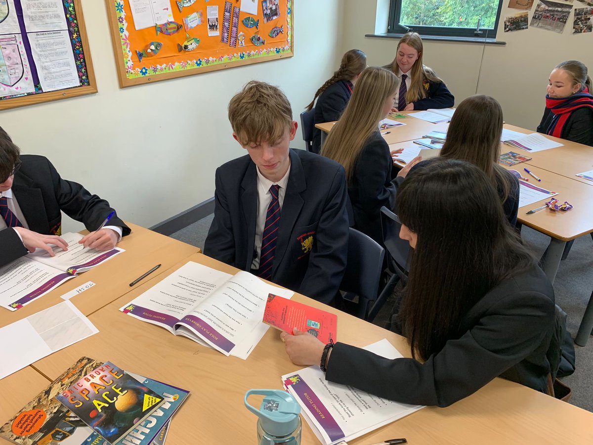 Reading Partners: trained and ready for dispatch to <a href="/KilcooleyPS/">Kilcooley Primary School</a> <a href="/BCIPSPrincipal/">Bangor Central IPS</a> and <a href="/Bangor_Academy/">Bangor Academy</a> These Year 13 and 14 mentors will be pairing up with primary pupils and our own Year 8s in order to develop reading skills and confidence.