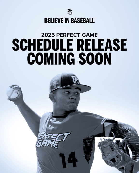 PerfectGameUSA's tweet photo. Get Ready. Perfect Game 2025 schedule coming soon👀 

@PG_Tourney https://t.co/8ornm3c6fn