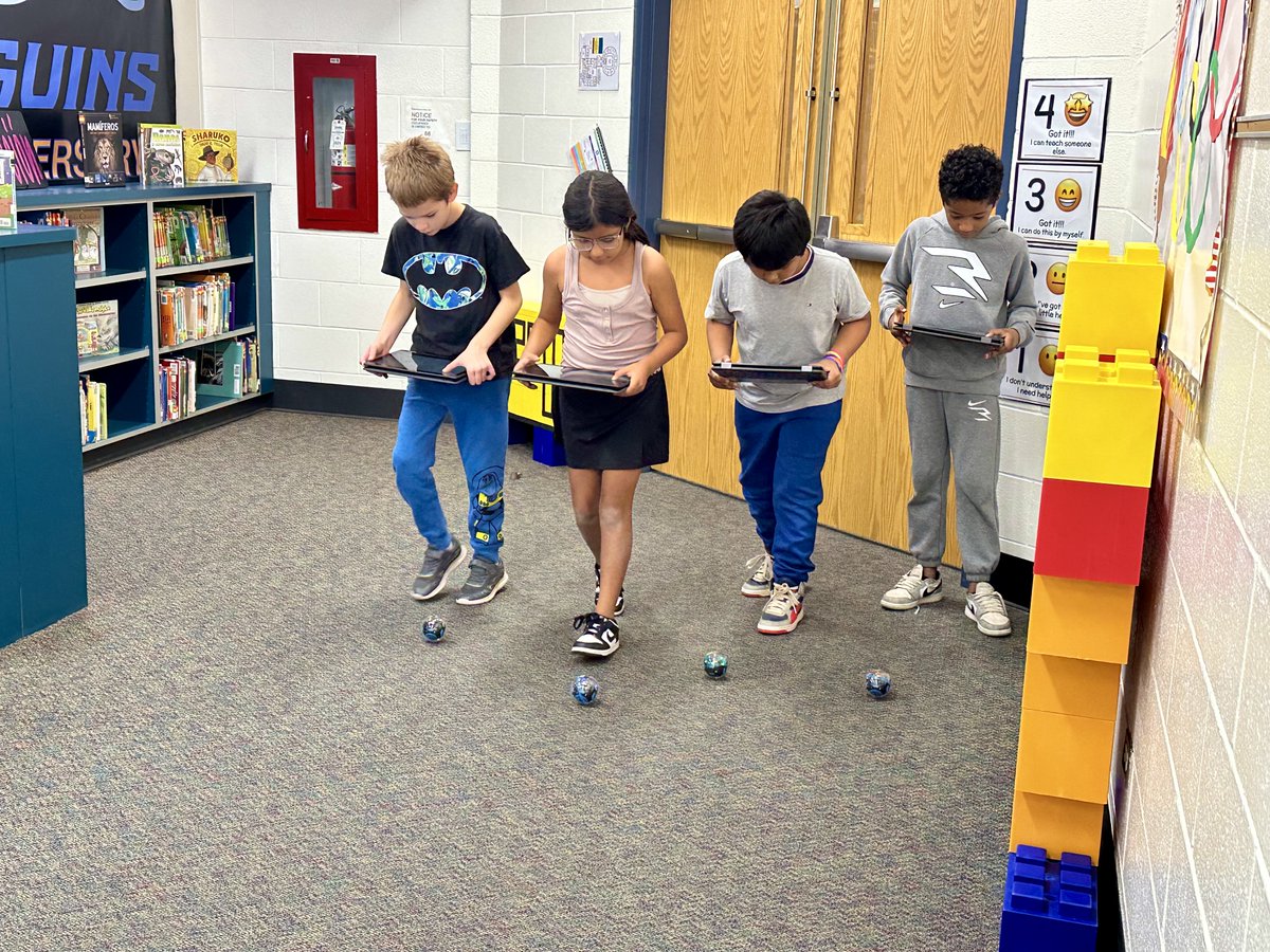 Sphero Bolts are rolling in the LRC.