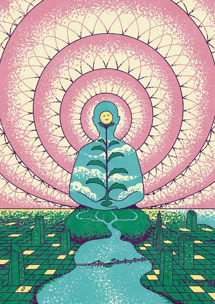 thestillpoint_'s tweet photo. Bliss is a thing which is always there and is not something which comes and goes. That which comes and goes is a creation of the mind.

- Be As You Are: The Teachings of Sri Ramana Maharshi https://t.co/OMvobR4HHk