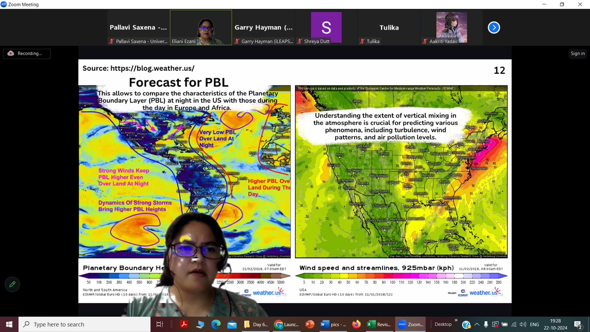 pallavienviron1's tweet image. Amazing Lecture by @elianiezani @uputramalaysia on &quot;Planetary Boundary Layer Concepts&quot; in @iLEAPS18 - @hinducollege_du @UnivofDelhi course on &quot;Fundamentals of #Atmosphericscience &amp;amp; #Climatechange
@FutureEarthTPE @UNFCCC @UNEP