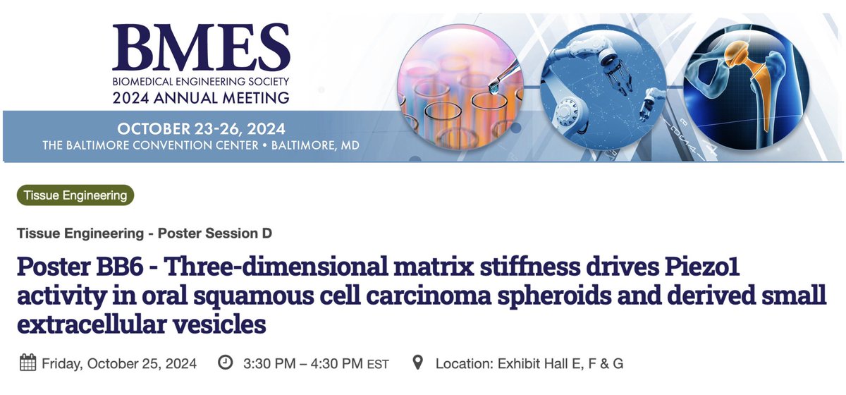 Poster printed, agenda planned, and sneakers packed✔️ #BMES2024