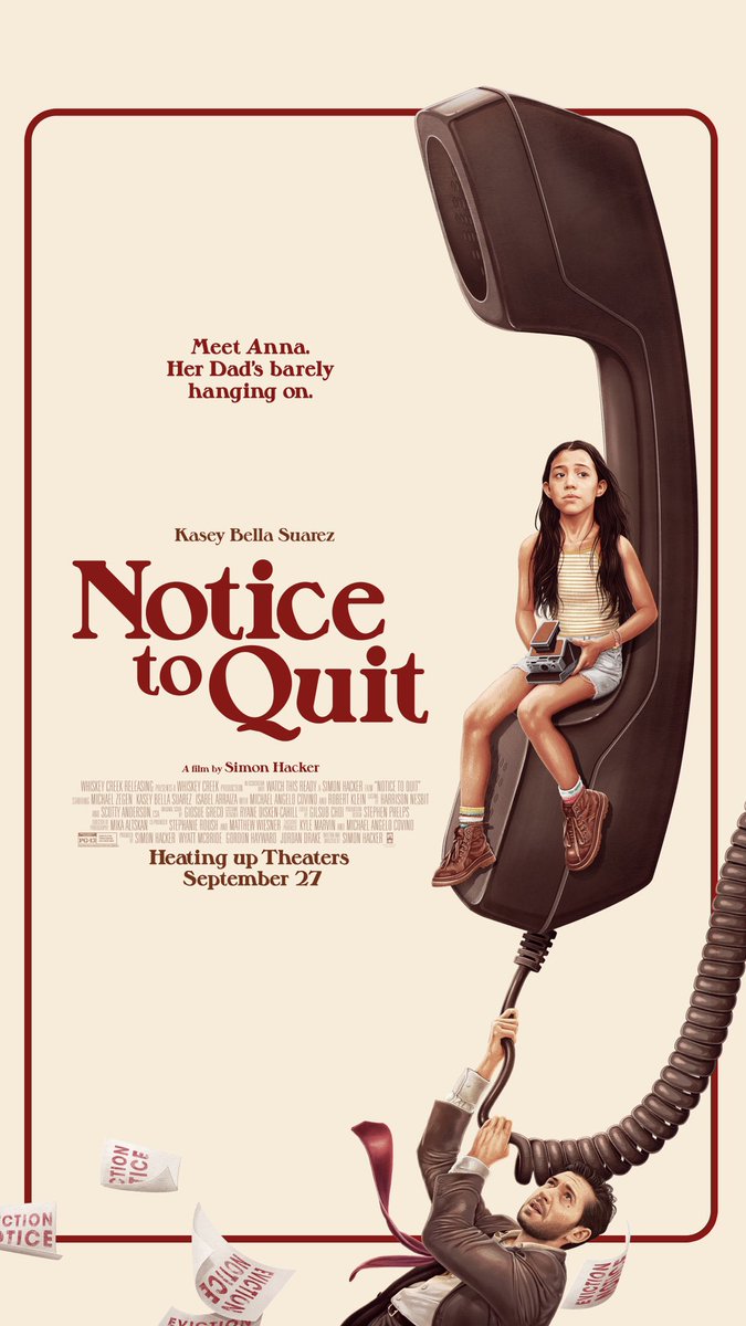 Adam Stothard (@adstothard) on Twitter photo āMeet Andy. Heās on the edgeā
āMeet Anna. Her Dadās barely hanging onā
For the release of <a href="/noticetoquit_/">Notice to Quit</a> I got to work up these fun character posters with Fable Agency, featuring stars Michael Zegen and Kasey Bella Suarez.
#michaelzegen #kaseybellasuarez #noticetoquit #NYC āMeet Andy. Heās on the edgeā
āMeet Anna. Her Dadās barely hanging onā
For the release of <a href="/noticetoquit_/">Notice to Quit</a> I got to work up these fun character posters with Fable Agency, featuring stars Michael Zegen and Kasey Bella Suarez.
#michaelzegen #kaseybellasuarez #noticetoquit #NYC