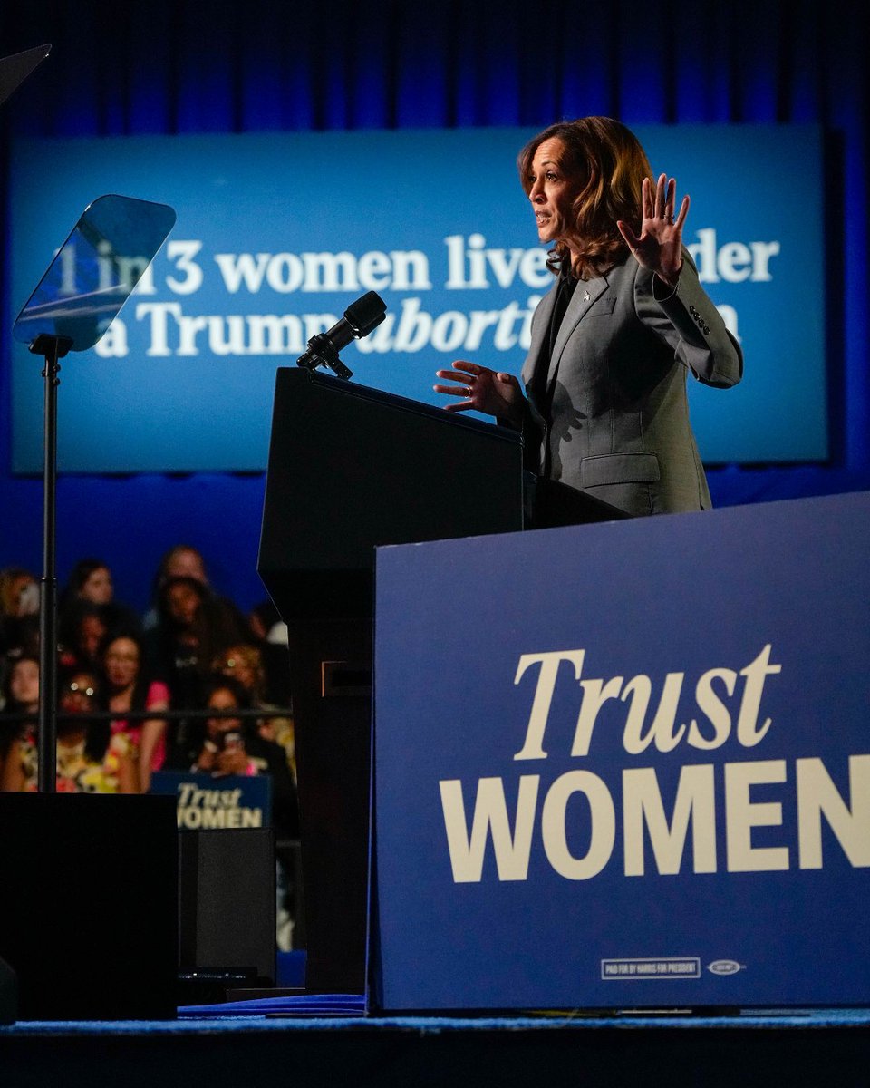 Across our nation, we are witnessing a full-on attack on hard-fought, hard-won freedoms and rights—like the fundamental freedom of a woman to make decisions about her own body. 

We are not going back.