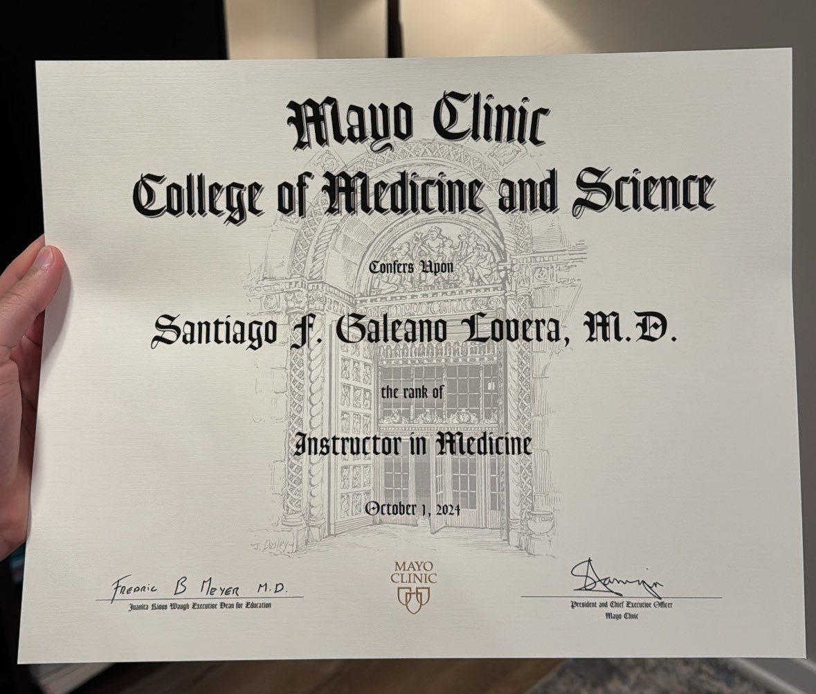 My first academic promotion 📜
I’m thankful for the support I received from my residency program and excited for what the future holds!