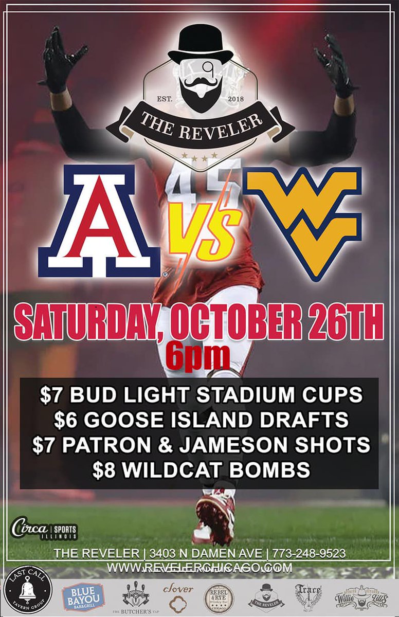 See you Saturday evening! Bear Down!