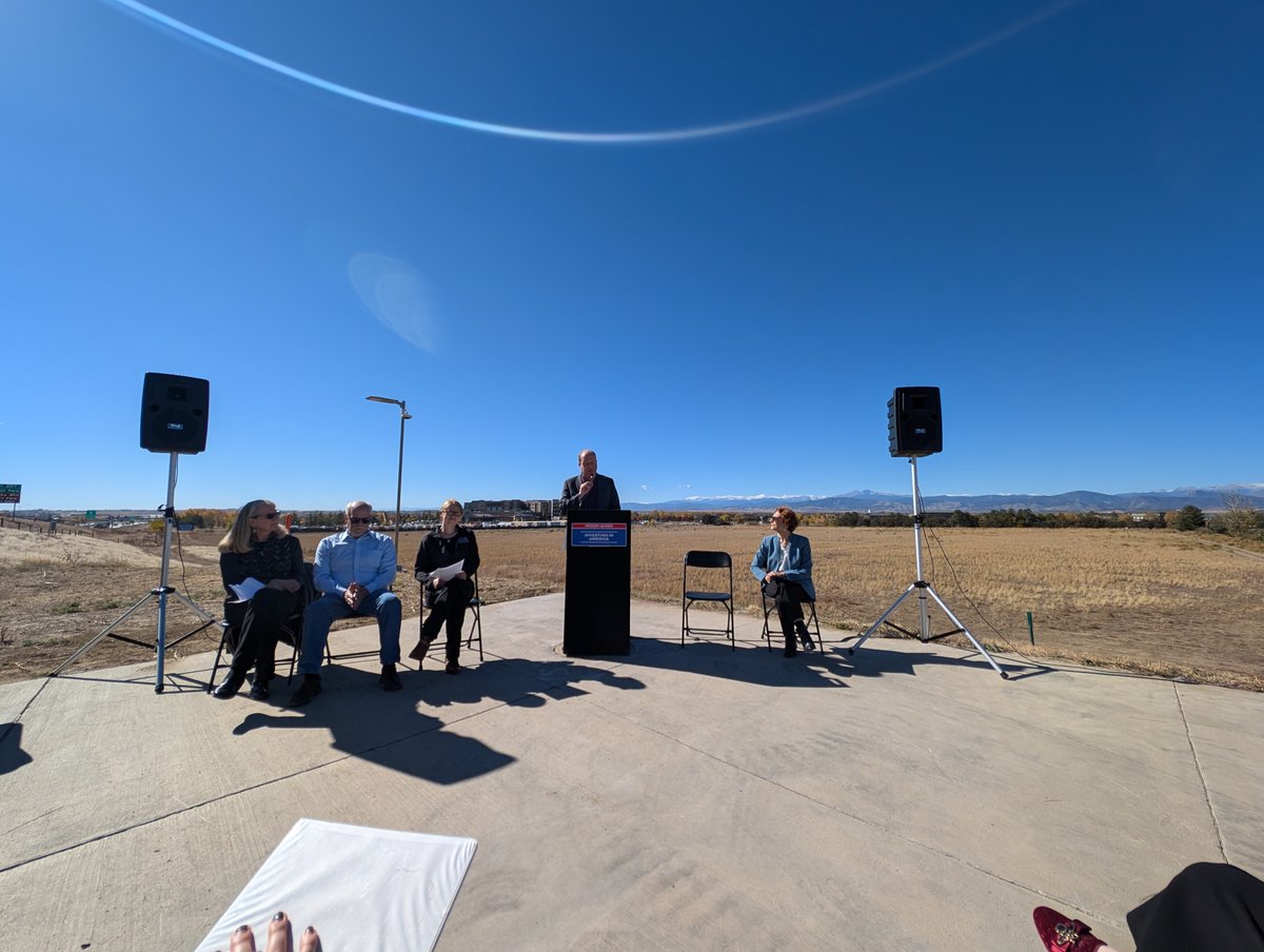 Goin’ mobile
#LarimerCounty Commissioners Jody Shadduck-McNally and Kristin Stephens joined Colorado Governor Jared Polis in celebrating the ribbon-cutting of the Centerra #Loveland Mobility Hub today. It’s the first of three new hubs along the I-25 North Corridor.